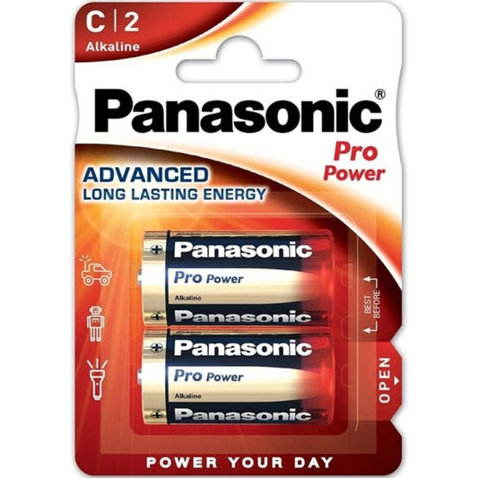 PANASONIC - PILHA ALCALINA PRO POWER C LR14 BLISTER*2