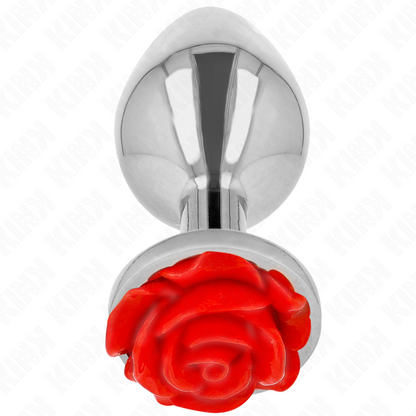 KINK - RED ROSE ANAL PLUG SIZE L