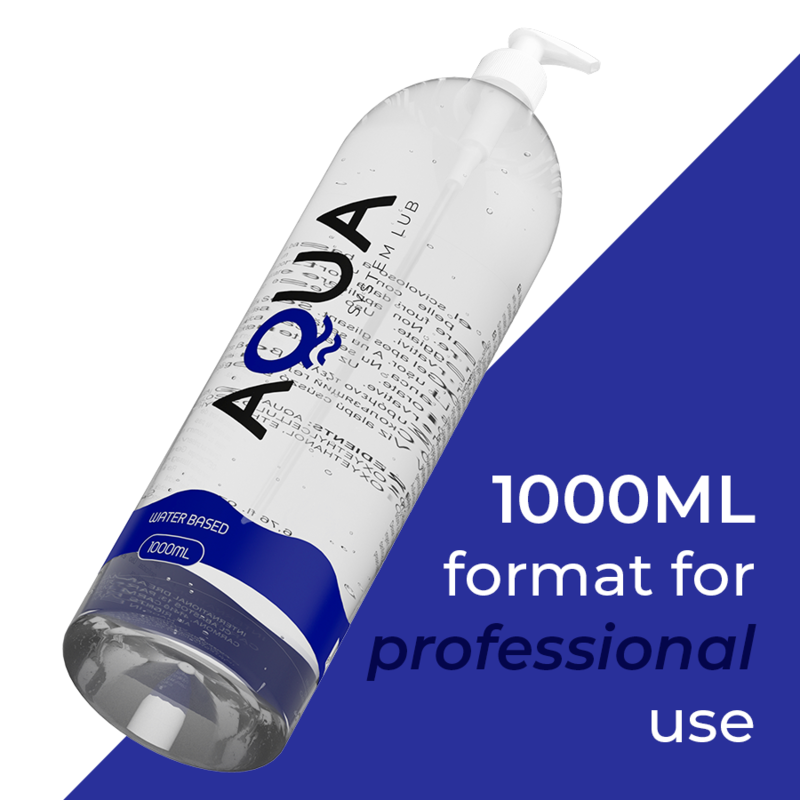 Qualitat Aqua: lubricant de base d&#39;aigua de 1000 ml