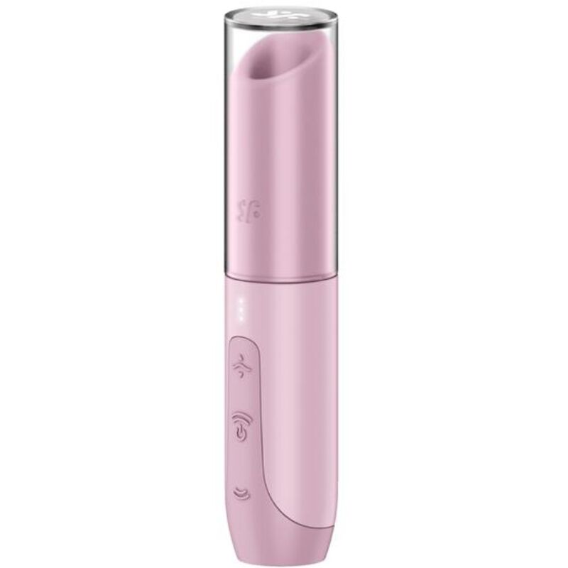 SATISFYER - SECRET KISS PINK WAVE CLITORAL STIMULATOR