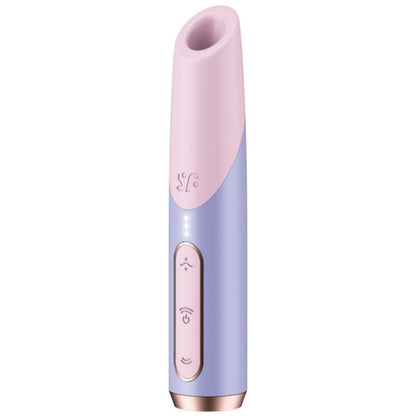 SATISFYER - BOLD KISS CLITORAL STIMULATOR WITH PINK/VIOLET WAVES