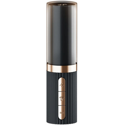 SATISFYER - PRO 2 KISS CLITORAL STIMULATOR WITH WAVES, GARNET/BLACK