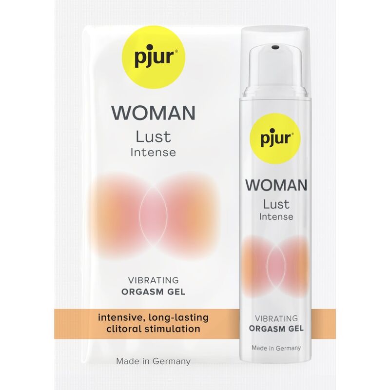 PJUR - WOMAN LUST INTENSE SINGLE-DOSE VIBRATING GEL FOR ORGASM 1.5 ML
