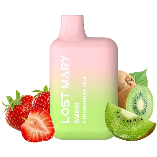 LOST MARY - BM600 VAPER NICOTINE 2% DISPOSABLE STRAWBERRY KIWI FLAVOR