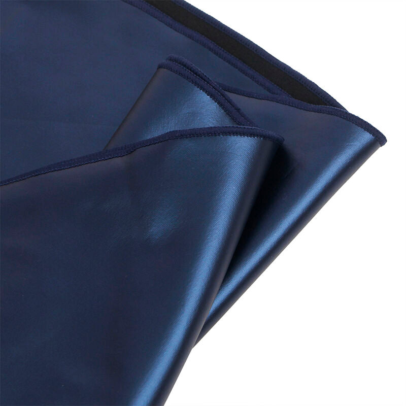 SUBBLIME - 955410 BLUE LEATHER STRAPS DRESS S/M