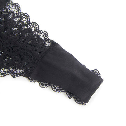 SUBBLIME - 955465 BLACK LEATHER ZIP-UP BODYSUIT L/XL