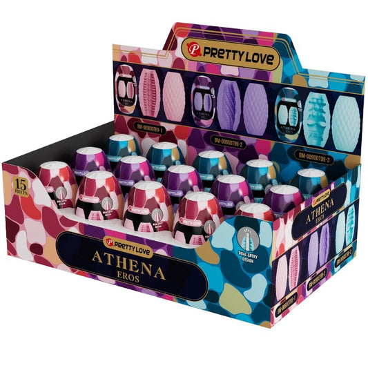 Pretty Love - Atenea Eros Pack 15 Masturbators masculins