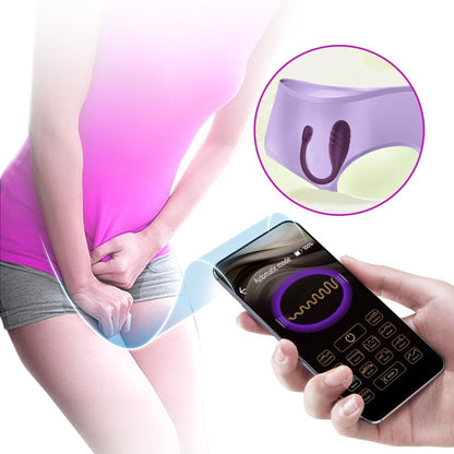 PRETTY LOVE - LEVIATHAN APP-CONTROLLED VIBRATOR PURPLE