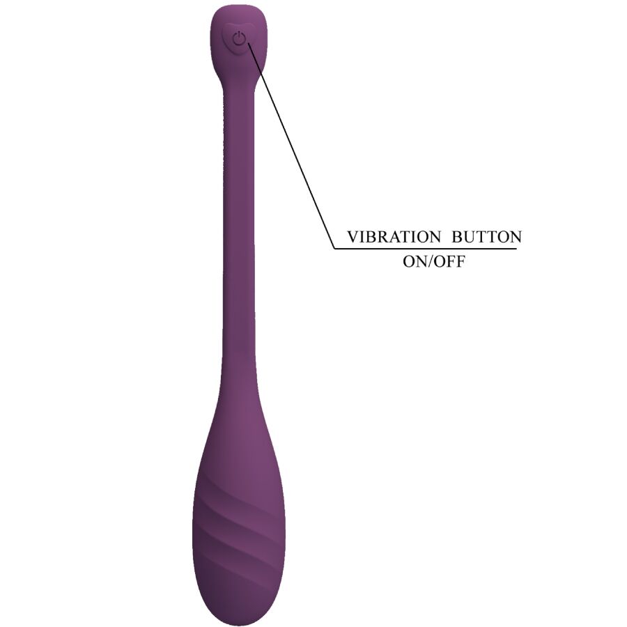 PRETTY LOVE - LEVIATHAN APP-CONTROLLED VIBRATOR PURPLE