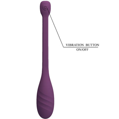PRETTY LOVE - LEVIATHAN APP-CONTROLLED VIBRATOR PURPLE