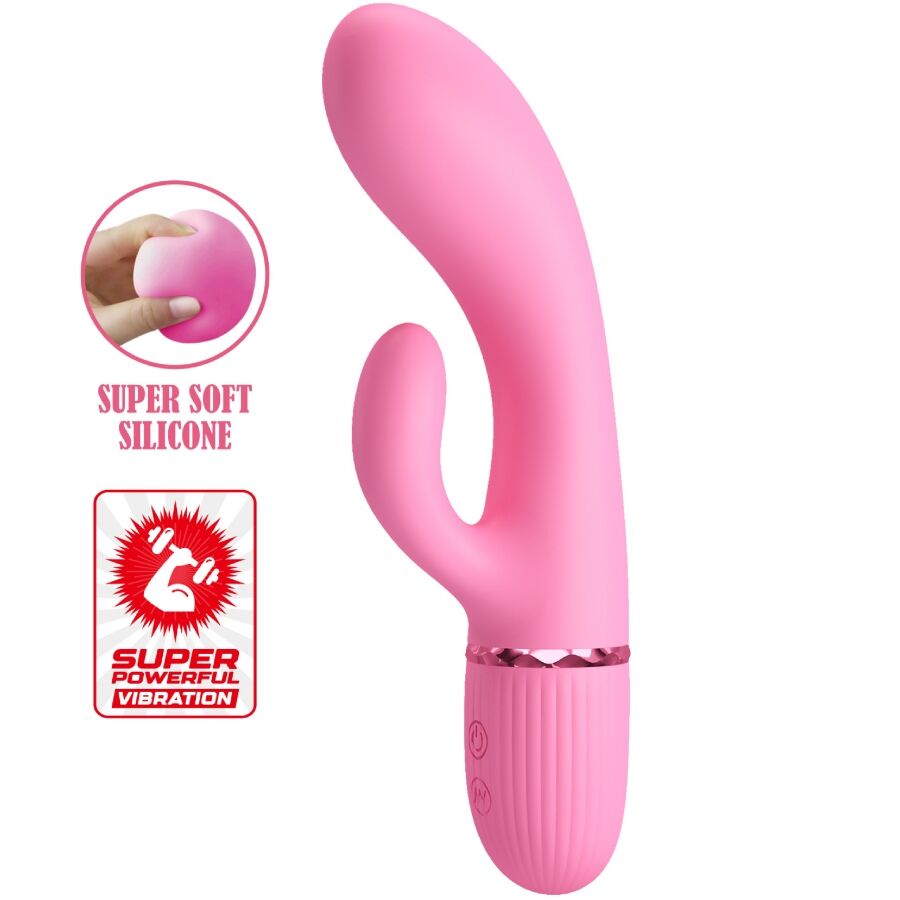 PRETTY LOVE - MARSKI RABBIT VIBRATOR &amp; PINK G-SPOT