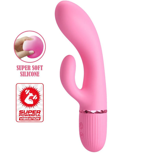 PRETTY LOVE - MARSKI RABBIT VIBRATOR &amp; PINK G-SPOT