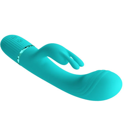 PRETTY LOVE - SCOCCO RABBIT TURQUOISE VIBRATOR
