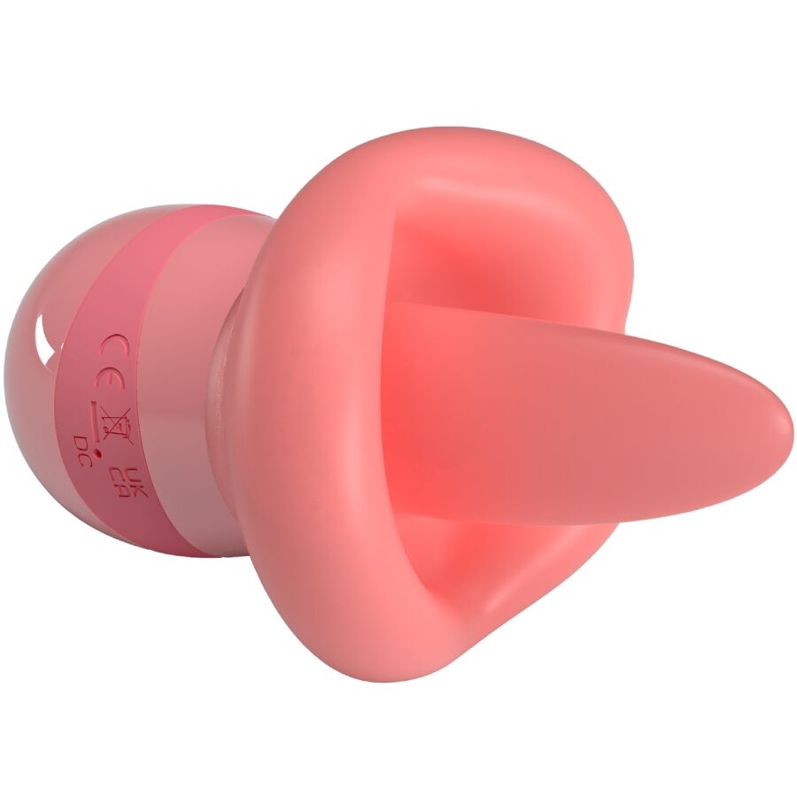PRETTY LOVE - KYLEE LÍNGUA ESTIMULADORA CLITÓRIS 10 VIBRAÇÕES ROSA NUDE