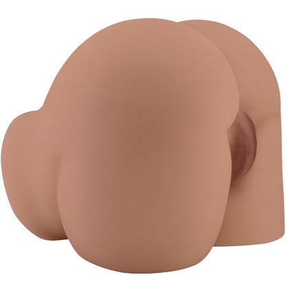 CRAZY BULL - BERNACE VIBRADOR TRASEIRO COM VAGINA E ÂNUS REALISTAS NATURAIS CONTROLO REMOTO