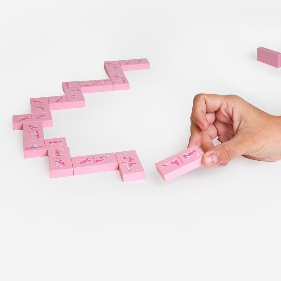 SECRETPLAY - KINKY WOODEN DOMINO GAME