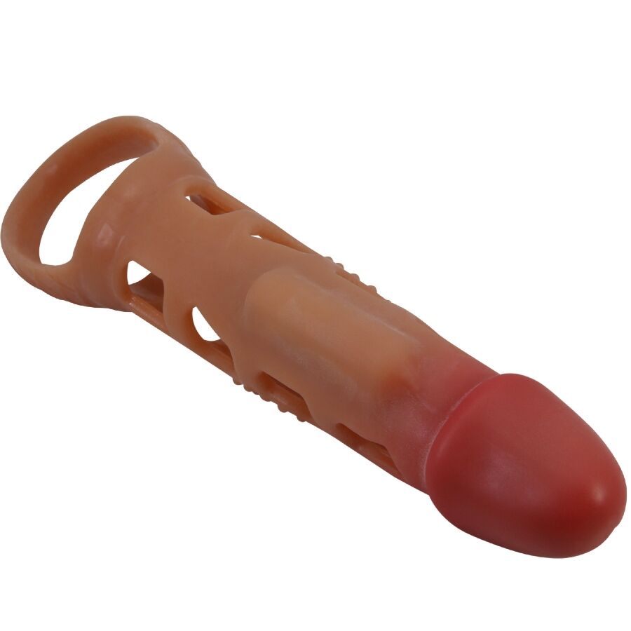PRETTY LOVE - PRESTON 18CM VIBRATING PENIS SLEEVE