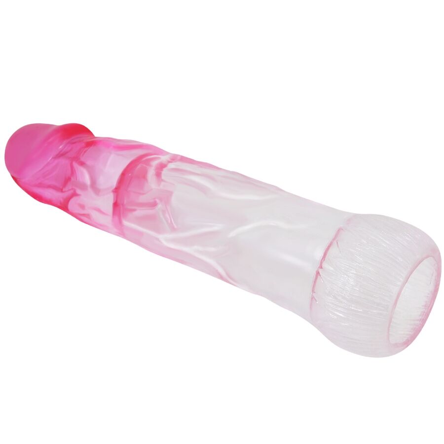PRETTY LOVE - NERON REALISTIC 6 CM ENLARGEMENT SHEATH FOR PINK PENIS