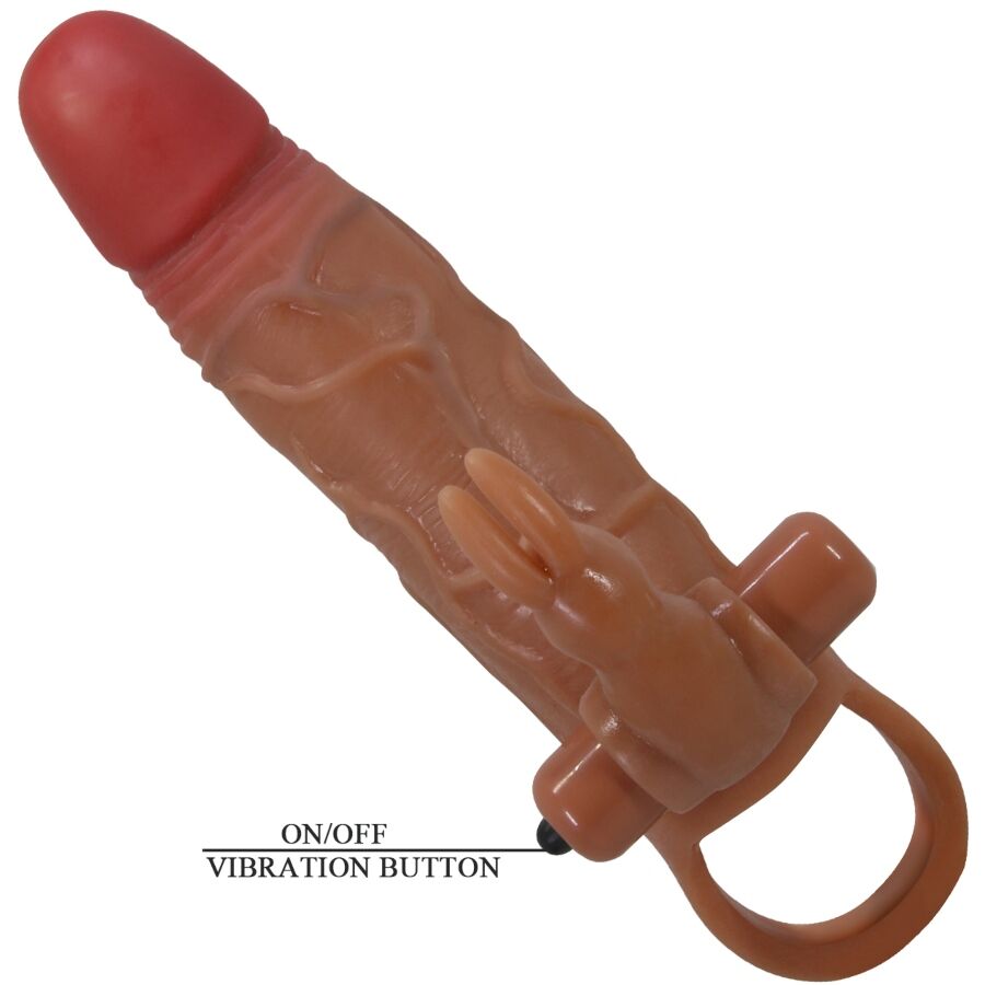 PRETTY LOVE - OSMAR PENIS SLEEVE + VIBRATING CLITORAL STIMULATOR