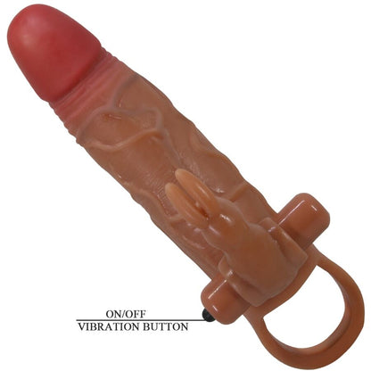 PRETTY LOVE - OSMAR PENIS SLEEVE + VIBRATING CLITORAL STIMULATOR
