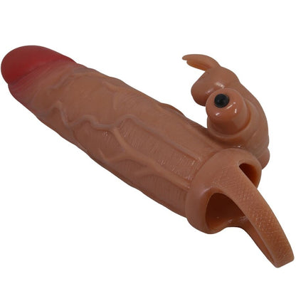 PRETTY LOVE - OSMAR PENIS SLEEVE + VIBRATING CLITORAL STIMULATOR