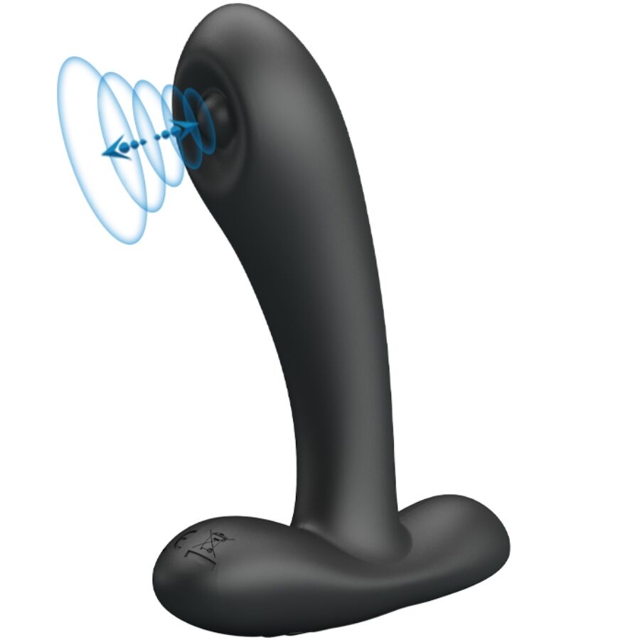 PRETTY LOVE - REMINGTON ANAL AND VAGINAL VIBRATING MASSAGER BLACK