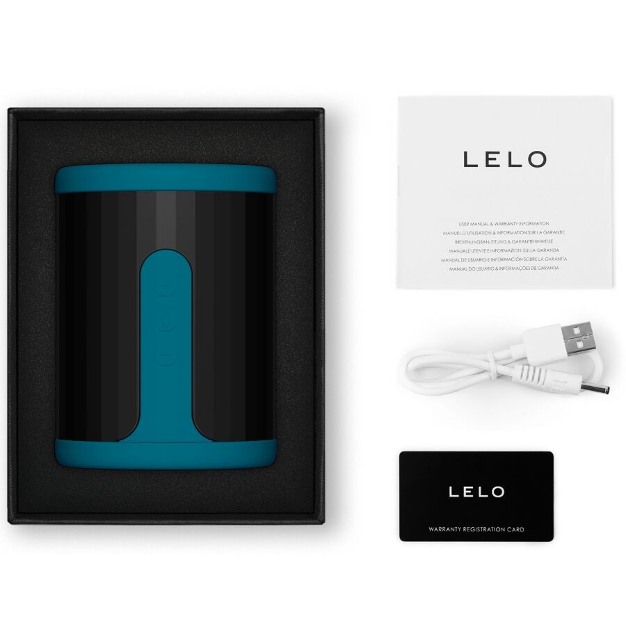 LELO - F2S ™ TEAL MASTURBADOR MASCULINO