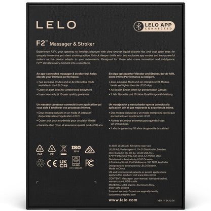 Lelo - F2S ™ Teal Masturbator Home vermell