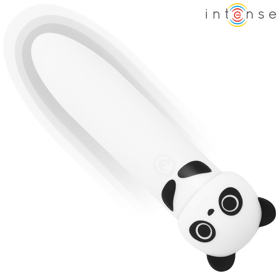 INTENSE - POH USB RECHARGEABLE PANDA VIBRATING BULLET 10 X 2.2 CM