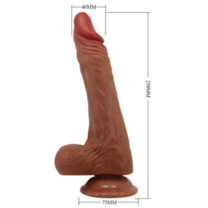 DANCE - CALISTO REALISTIC DILDO 25 CM NATURAL