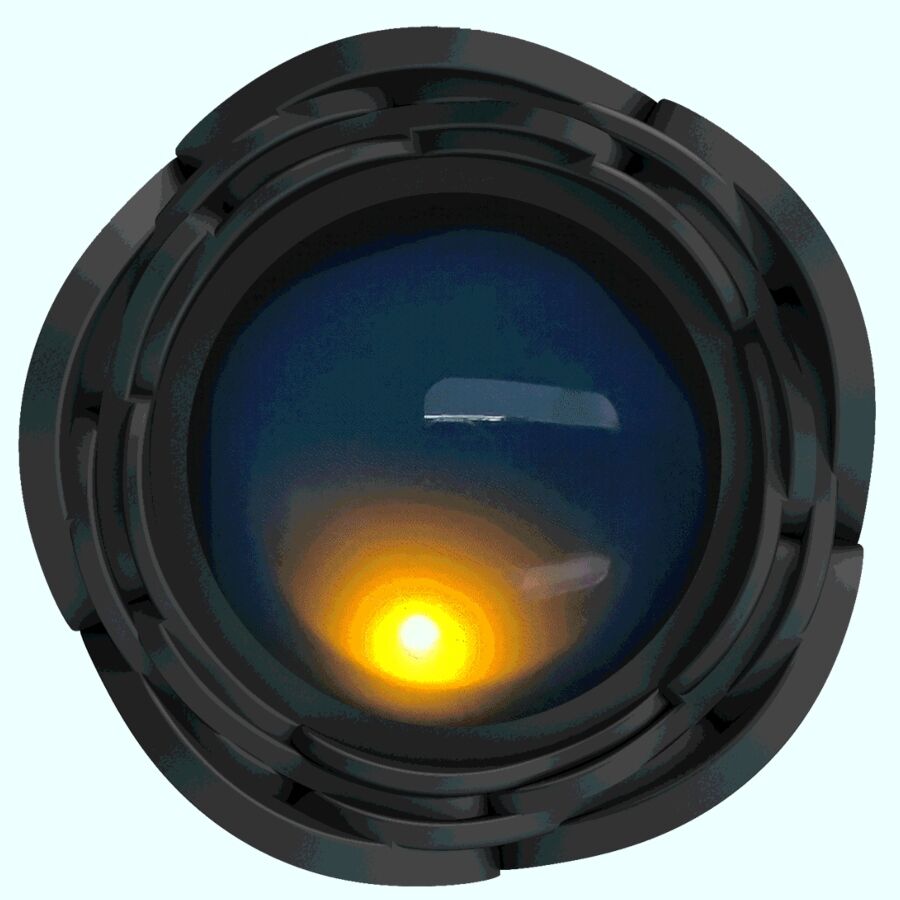 PRETTY LOVE - TARION ANAL PLUG WITH LED LIGHT 12.5 CM