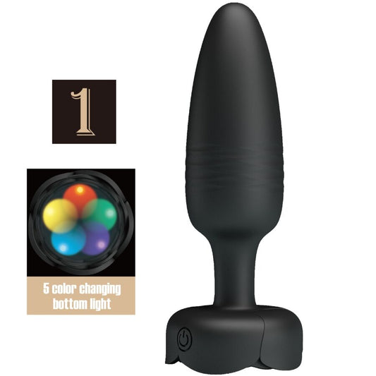 PRETTY LOVE - TARION ANAL PLUG WITH LED LIGHT 12.5 CM