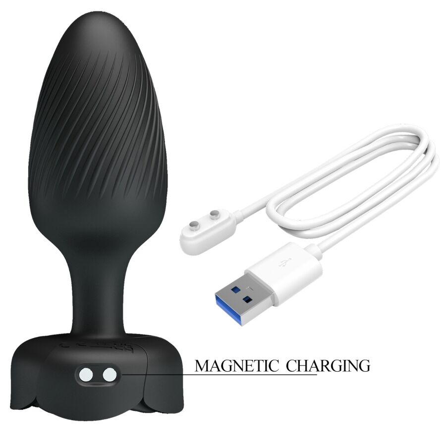 PRETTY LOVE - VARIAN PLUG ANAL CON LUZ LED 10.8 CM