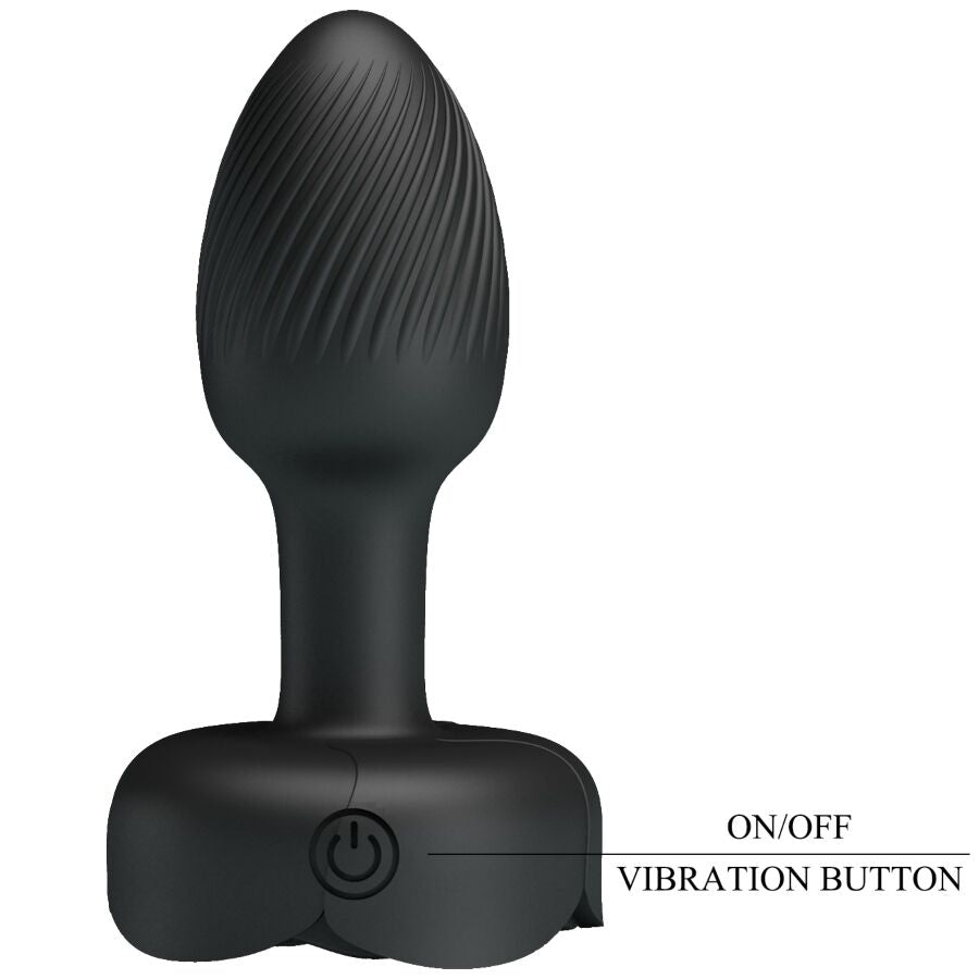 PRETTY LOVE - OLMAN ANAL PLUG WITH LED LIGHT 8.8 CM