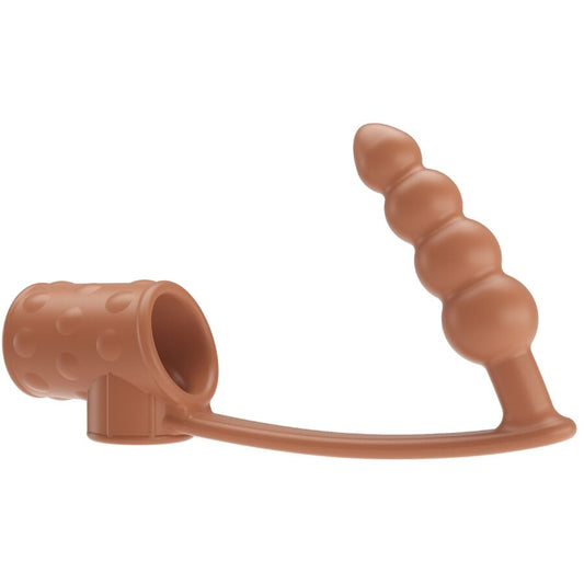 PRETTY LOVE - PENIS SHEATH WITH NATURAL ANAL PLUG