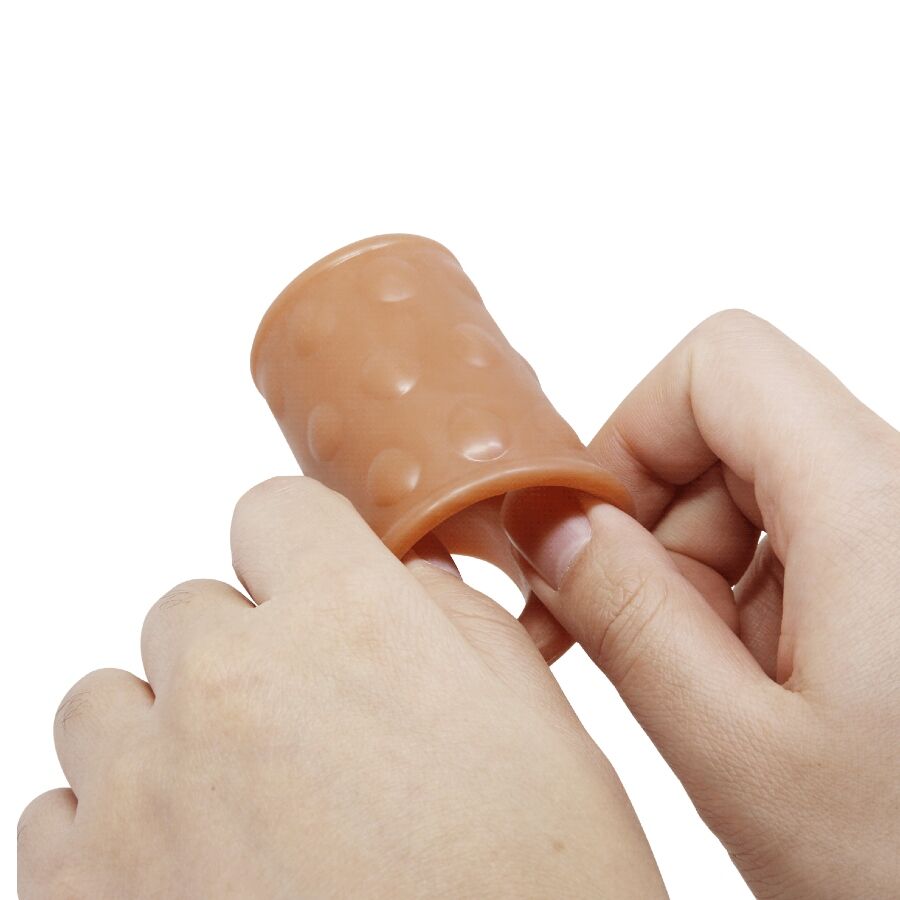 PRETTY LOVE - PENIS SHEATH WITH NATURAL ANAL PLUG