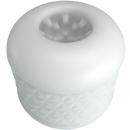 PRETTY LOVE - CRYSTLE MASTURBADOR MASCULINO BLANCO