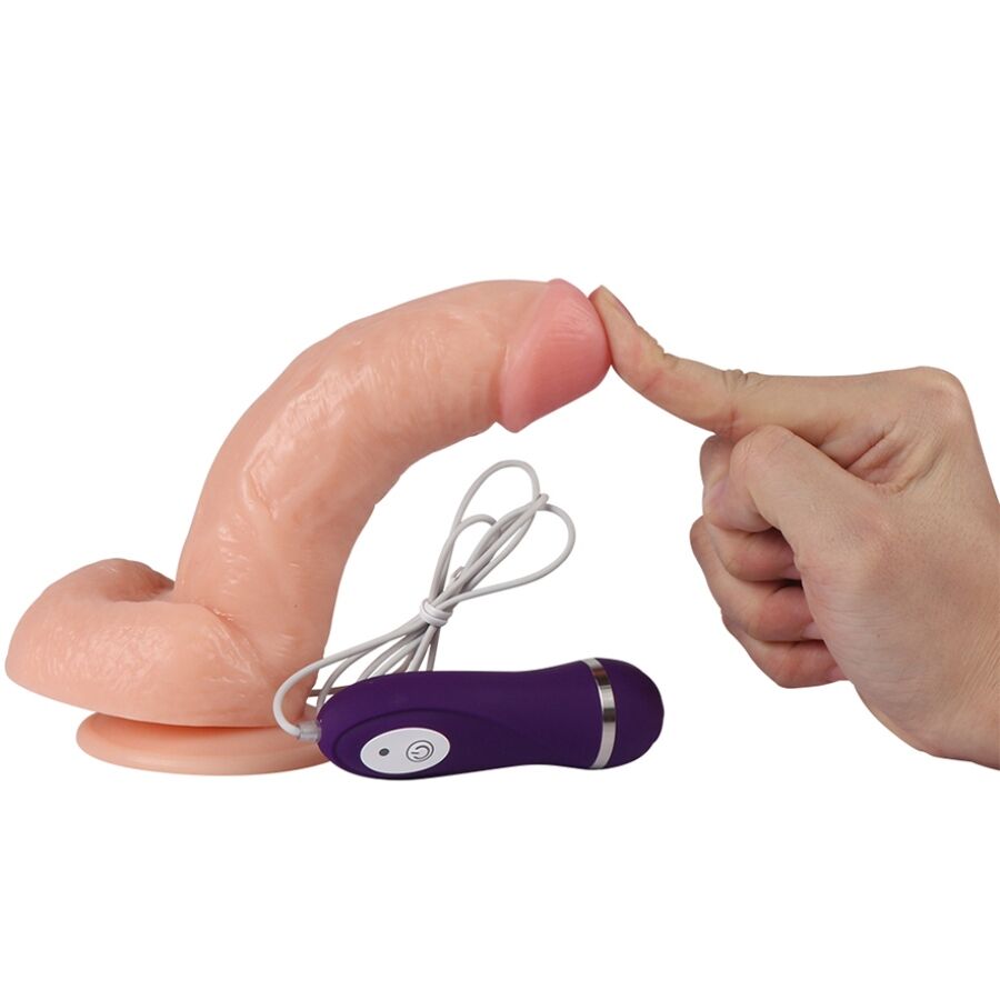 SHEQU - KASSADIN DILDO VIBRATOR WITH REMOTE CONTROL 17.5 CM