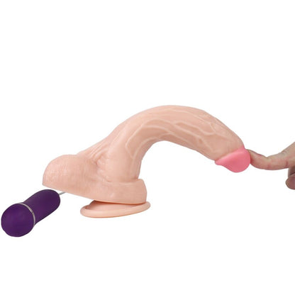 SHEQU - HOLY DRAGON VIBRATING DILDO WITH REMOTE CONTROL 20.5 CM