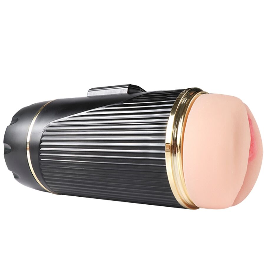 Shequ - Kay Double Masturbator amb boca doble i vibracions