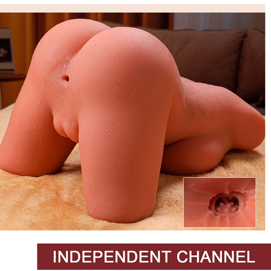 Xise - Miah Lady Boy Torso femení amb consolador amb vibració i empenta de 55 cm