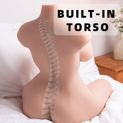 XISE - TIDY TORSO REALÍSTICO FEMENINO CON THRUSTING 71 CM