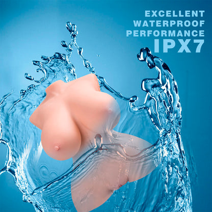 XISE - TINY THRUSTING TORSO REALÍSTICO CON VIBRACIÓN FEMENINO 40 CM