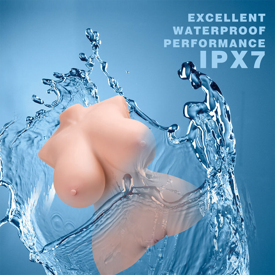 XISE - TINY THRUSTING TORSO REALÍSTICO CON VIBRACIÓN FEMENINO 40 CM