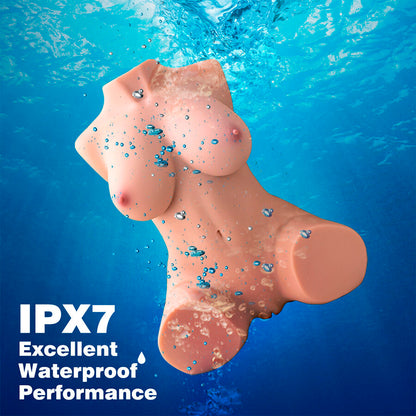 XISE - DANIA THRUSTING TORSO REALÍSTICO CON VIBRACIÓN FEMENINO 52 CM