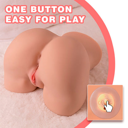 XISE - DANAE THRUSTING MASTUBADOR VAGINA REALÍSTICO CON VIBRACIÓN MULTIPOSICIÓN