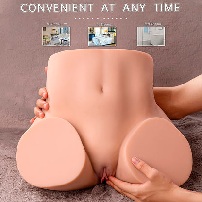 XISE - ETHEL THRUSTING MASTURBADOR VAGINA REALÍSTICO CON VIBRACIÓN MULTIPOSICIÓN