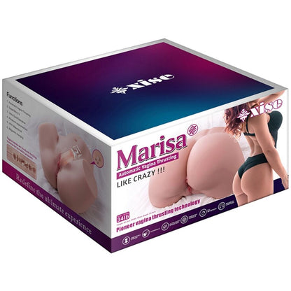 XISE - MARISA MASTURBADOR VAGINA REALÍSTICO MULTIPOSICIÓN CON THRUSTING