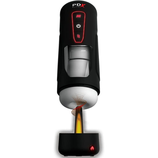 PDX ELITE - MILK ME HOTTER AUTOMATIC MASTURBATOR WITH THRUSTING AND VIBRATION HEAT EFFECT