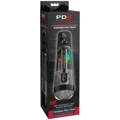 PDX Elite - ViewTube MAX Veure automàtic Masturner amb succió transparent